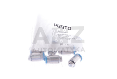 FESTO QS-G1/8-8-I  QSG188I 186109 10pcs Straight Threaded-to-Tube ! new !
