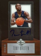 Tony Wroten Rookie AU/349 Rookie Card 2012-13 Limited #199 