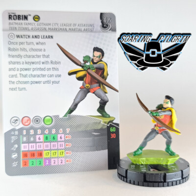 DC Heroclix ROBIN - 035 - RARE Masters of Time Set #35
