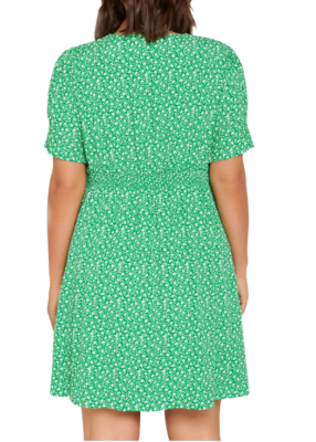 evernew green dress EVER NEW Annika Strappy Midi Dress in Green