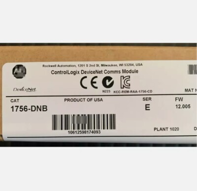 NEW Unopened AB1756-DNB ControlLogix DeviceNet Bridge Scanner Module