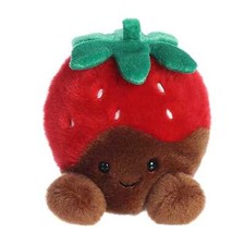 Aurora - Palm Pals - 4.5" Valentino Chocolate Strawberry Adorable Stuffed Animal