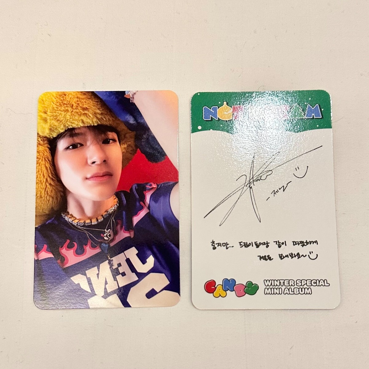 NCT DREAM] Candy / EVERLINE Lucky Draw Haechan Jeno Renjun Chanle