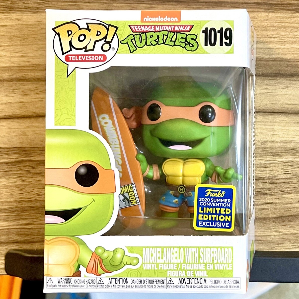 セール　FUNKO POP! タートルズ　ミケランジェロ　アートシリーズ限定版 Michelangelo (Art Series) #54 Funko Pop! - Teenage Mutant