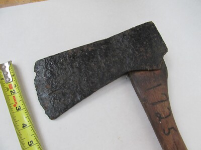 Antique Shop Made Wrought Iron Circa 1700s to 1800s Felling Axe Plantation
