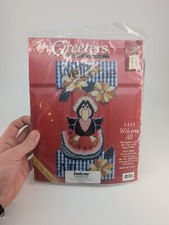 GREETERS Cross Stitch Plastic Canvas Kit WELCOME ALL Watermellon