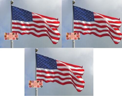 3-USA UNITED STATES OF AMERICA US 3x5 ft Super-Poly Indoor/Outdoor FLAG Banner - 第 1/1 張圖片
