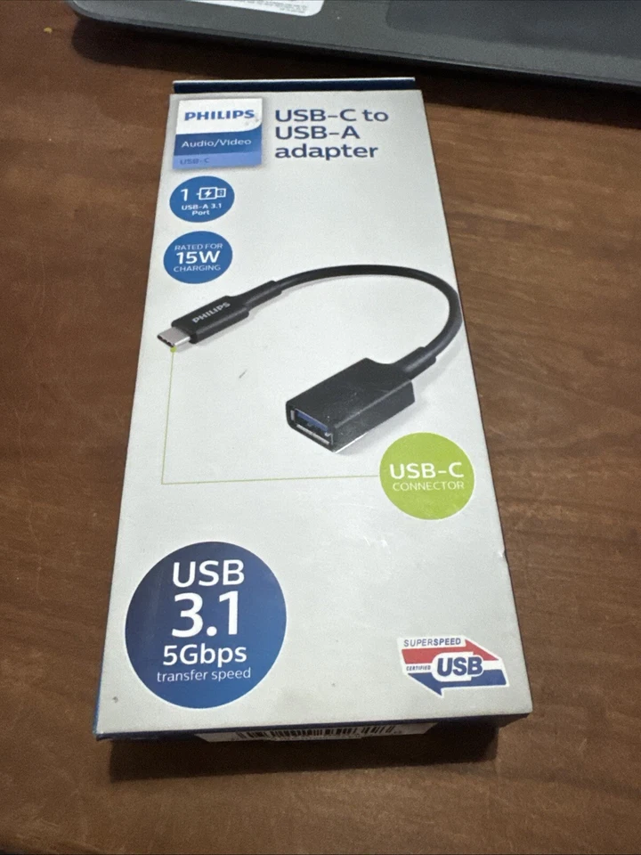 Philips USB-C to 3.0 USB-A Female Adapter - Image 2 of 3