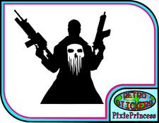 Marvel The Punisher Frank M Vinyl Sticker Car Bike Truck Window Wall Art Comic