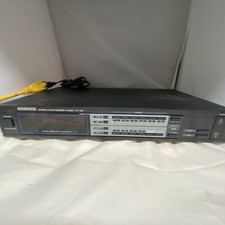 Vintage KENWOOD KT-75 Stereo Synthesized AM/FM Tuner Works Great 