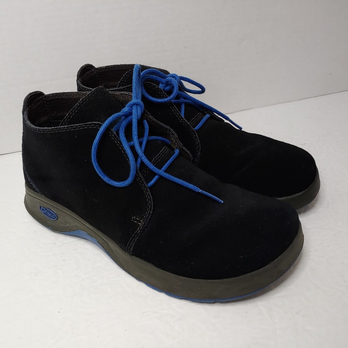 Chaco Chukka Ankle Boots Black Suede -Youth Sz EU 37