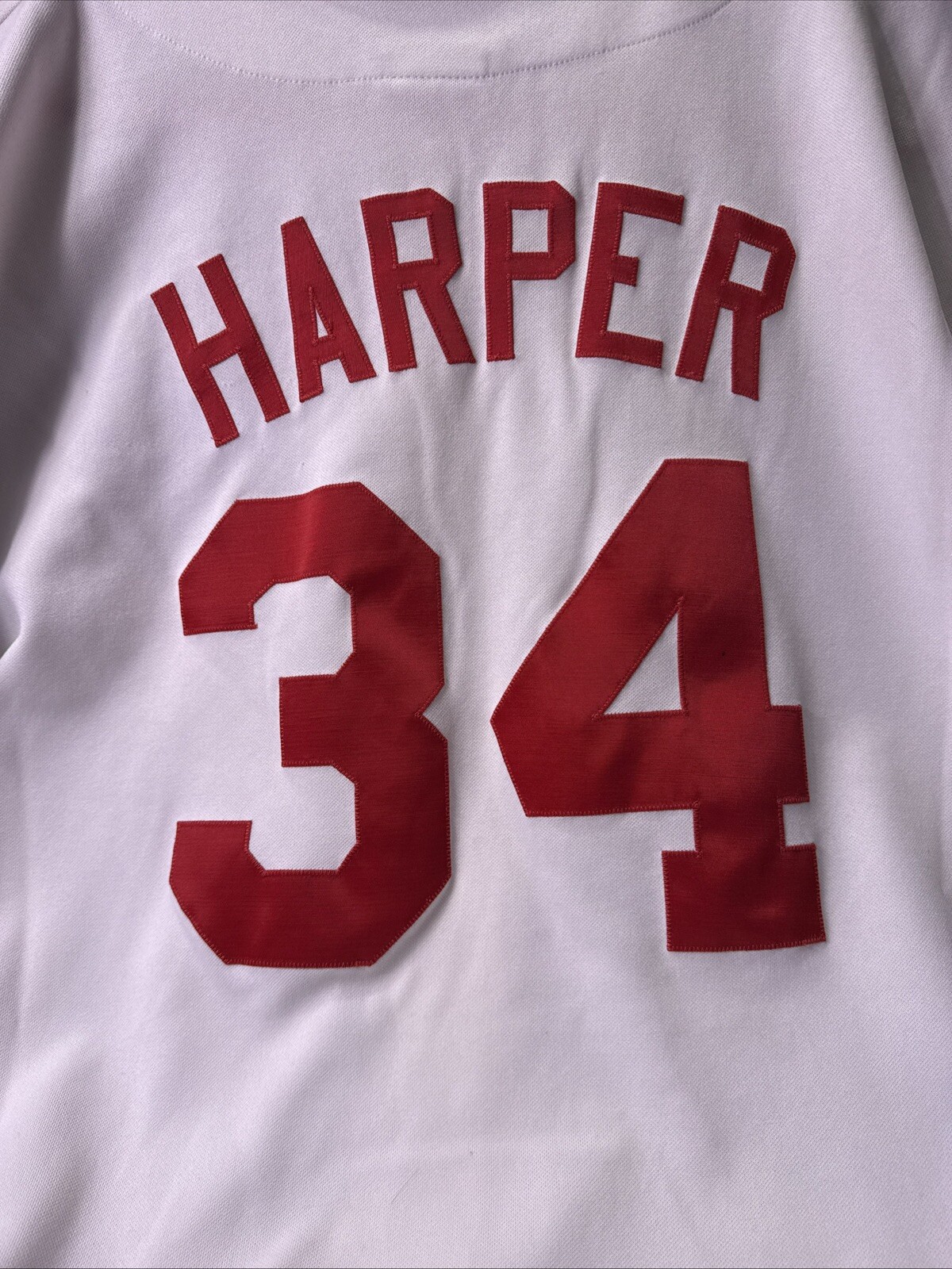 Bryce Harper Authentic MLB Jersey Washington Senators Mens 2XL