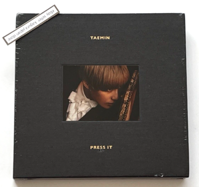 SHINee TAEMIN Press It [Navy A] 1st Full Album Korean ver. CD +