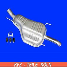 OPEL ZAFIRA 1.6 1.8 2.2 Endschalldämpfer Auspuff Schalldämpfer