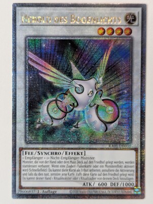 Herold des Bogenlichts RA01-DE031 Quarter Century Secret Rare DE NM YUGIOH