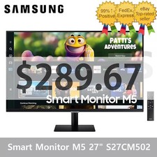  SUMMER BLACK FRIDAY SAMSUNG Smart Monitor M5 27" S27CM502 Tizen 2023.ver