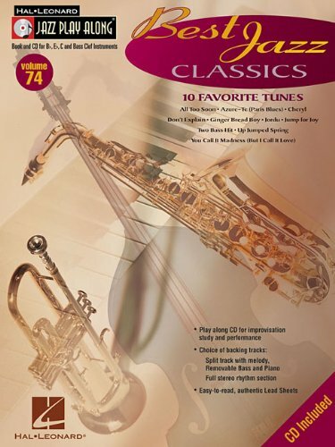 Best Jazz Classics Jazz Play Along Vol.74 10 Tunes! Book Cd NEW! OUT OF PRINT! - Picture 1 of 1