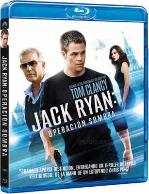 Jack Ryan: Operación Sombra Blu-ray REGION LIBRE.A-B-C (4 Junio 2014 descataloga
