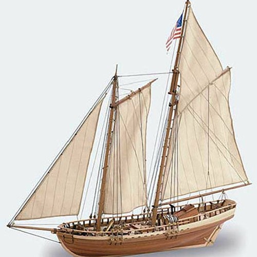 Ship Building Bundle "Virginia" Schooner 1:41 Scale Kit #22135 + Tools & Extras! - Picture 2 of 12