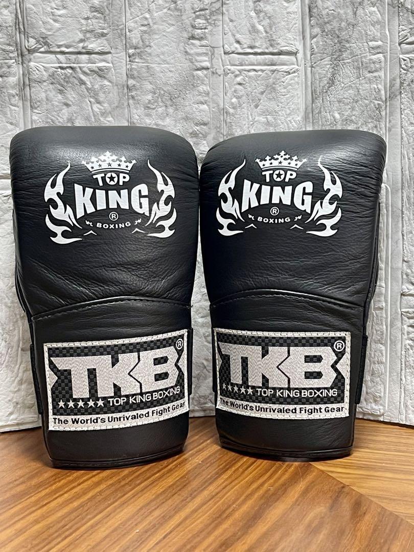 TOP KING ボクシンググローブ 14 oz Top King Boxing Gloves Open Thumb Tried On Only | eBay