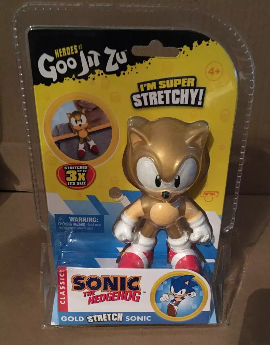 2022 Heroes at Goo Jit Zu - Sonic the Hedgehog - CLASSIC SONIC STRETCHY  FIGURE