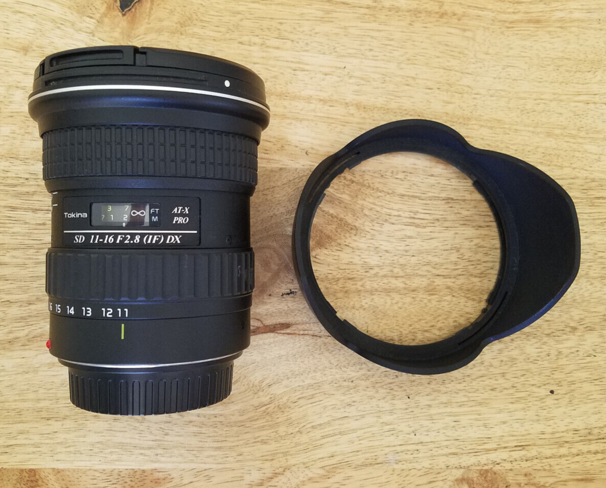 Tokina 1116mm f/2.8 ATX 116 Pro DX Autofocus Lens for Canon APSC