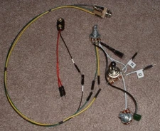 Solderless EZ-INSTALL Wiring KIT Rhoads RR V for 2 EMG 9v PU 1V 1T 3-Way BLACK