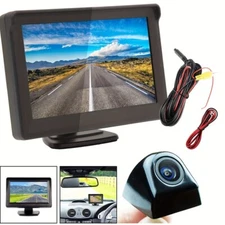 4.3-inch display screen, 4-pin backup camera, rear view suitable for car monitor