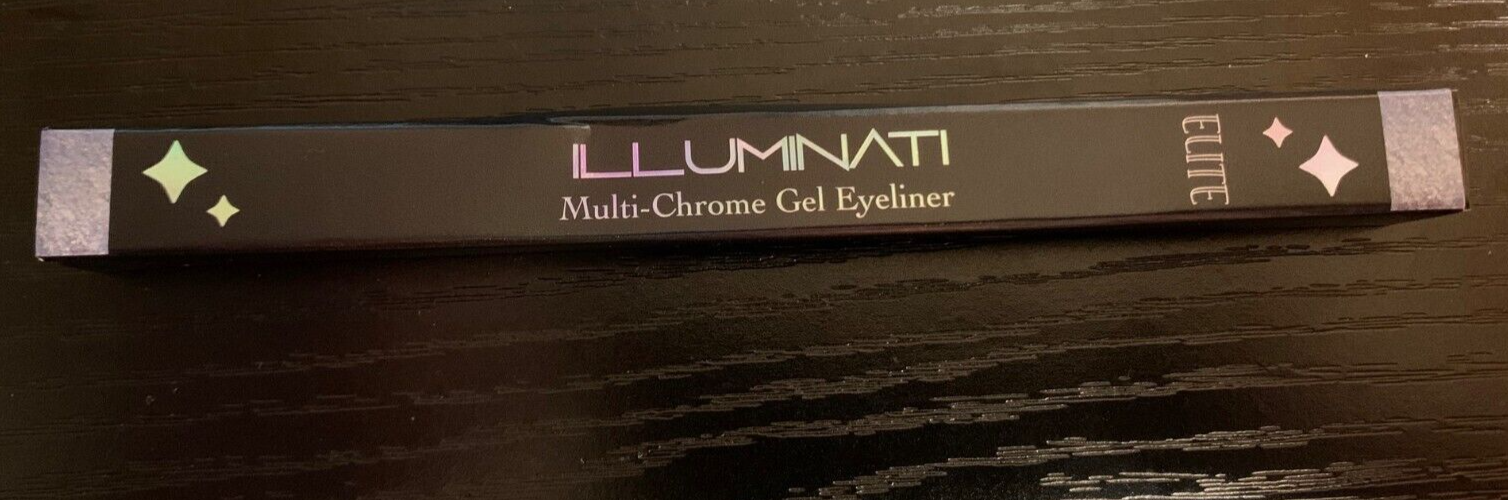 Illuminati Elite Multi-Chrome Gel Eyeliner (Icy Blue Iridescent) 0.001 Oz NIB