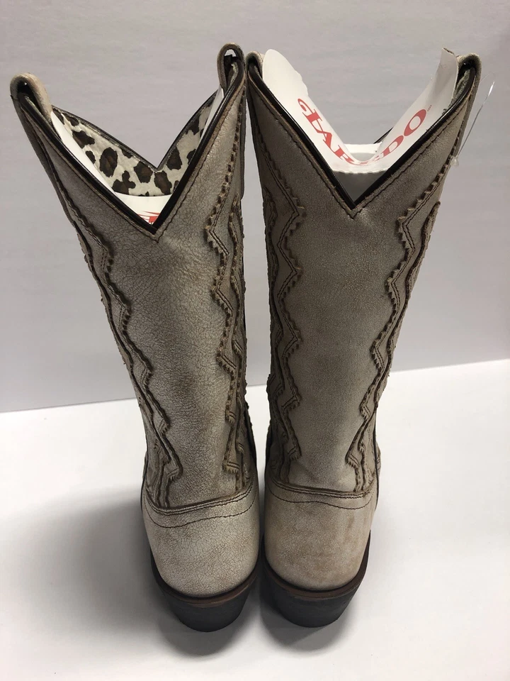 Laredo Women’s Audrey Bone Leather Western Boots, Size 8M - Image 4 of 4