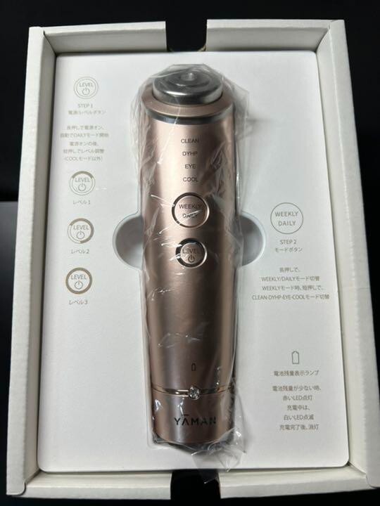 YA−MAN EP-18PP YA-MAN M18-YL RF EMS LED Facial equipment Champagne pink