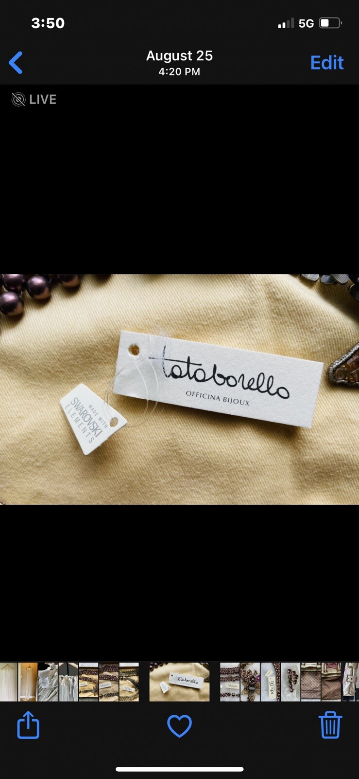 "Swarovski Elements Necklace Bracelet Jewelry - image 9