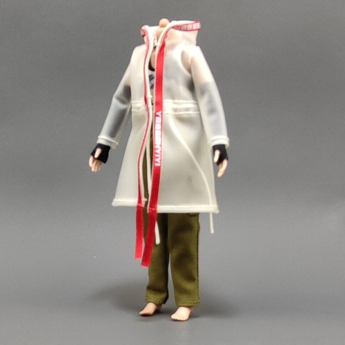 1/12 Scale Transparent Raincoat Tops Model Fit 6" Figma Action Figure Body Toys - 第 3/17 張圖片