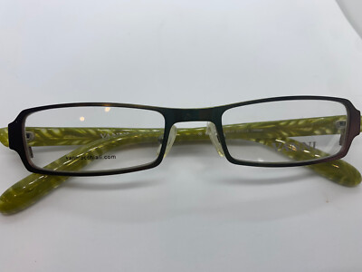 NEW VANNI OCCHIALI V8726 C619 GREEN & BRONZE METAL & PLASTIC 51/18/140 MM UNISEX