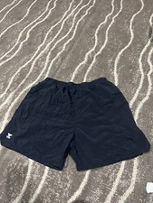 TYR Shorts Size XL Black Swimwear Trunks Board Logo Mid Length Activewear