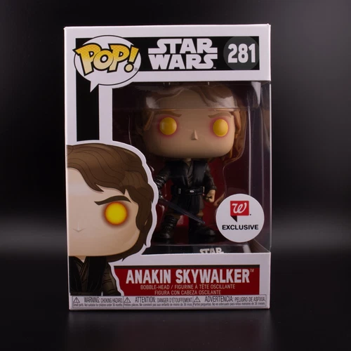 Funko Pop Star Wars Anakin Skywalker #281 Walgreens Exclusive with Protector
