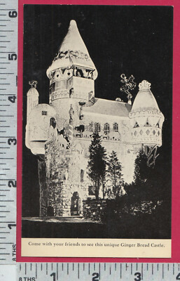2879 National Biscuit Joseph Urban postcard Hamburg, NJ Ginger Bread Castle  30s