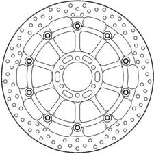 Moto Master Halo Floating Racing Front Brake Disc For Aprilia MX125 2005 2006
