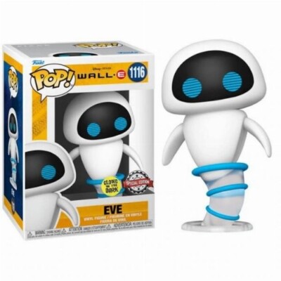 Funko POP! Disney: Wall-E - Flying Eve (GITD) #1116 (Exklusiv)