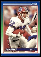 1990 Score Don Beebe Buffalo Bills #46
