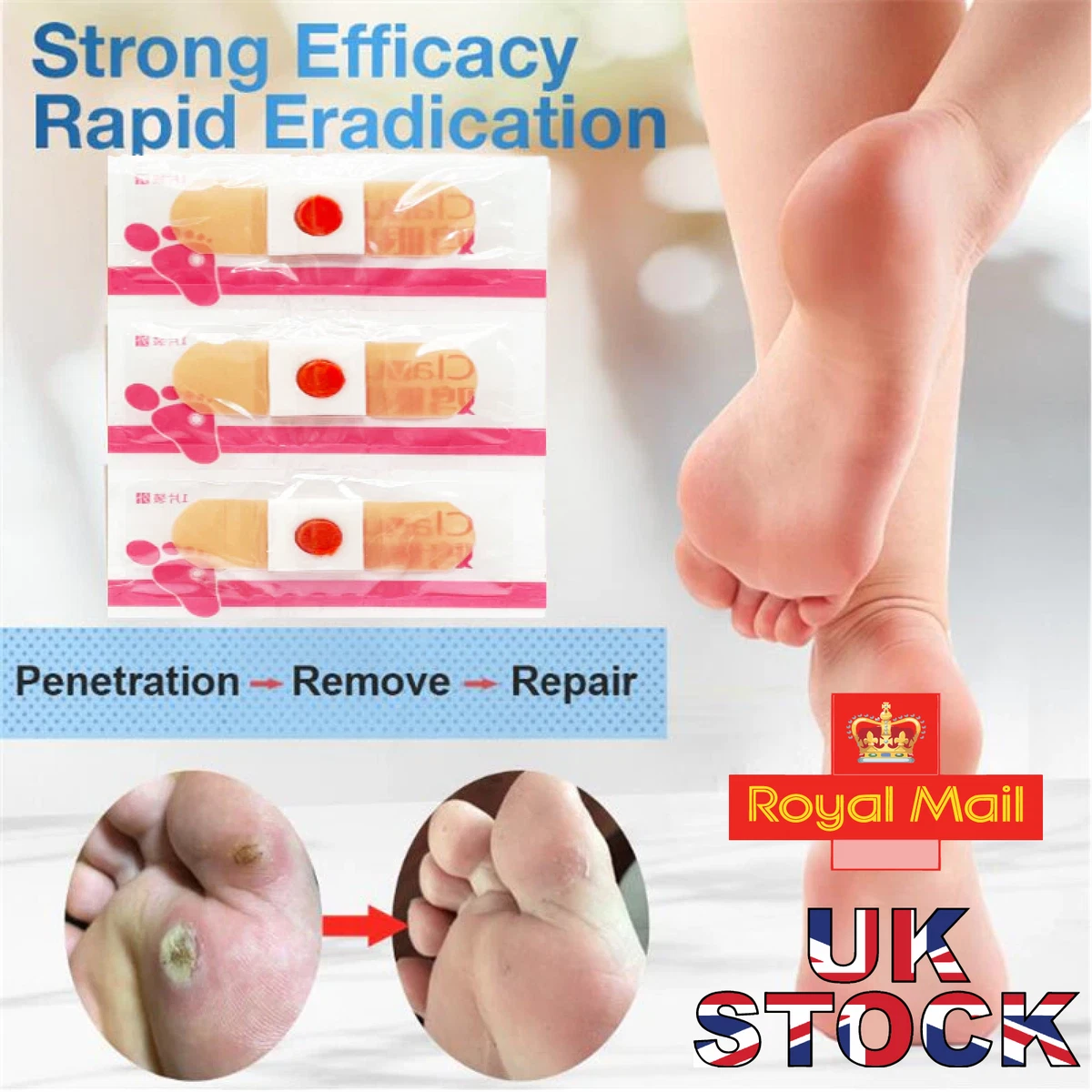 12 Patch Corn Sticker Callus Foot Cushion, Foot Corn Remover Pads