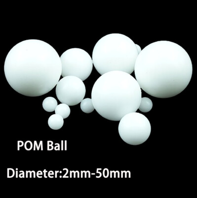 Präzision Solide Plastik Kugeln Kunststoff kugel Polyoxymethylen POM Ball 2-50mm