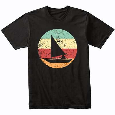 Sailing Shirt - Vintage Retro Sail Boat T-Shirt - Retro Colors | eBay