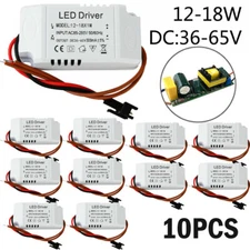 10Pcs Led Driver Transformer 65V  Power Supply 300 mA DC 18W