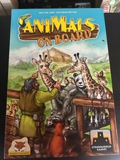 Animals On Board Game Stronghold Games 2016 - Complete -