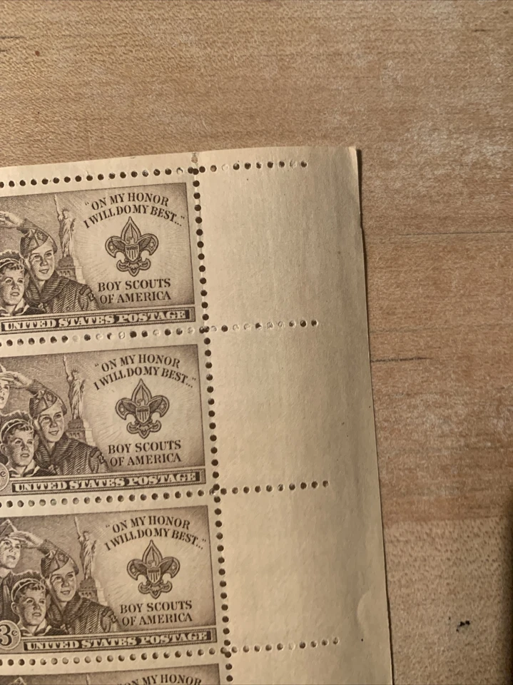 1950 Boyscouts Stamp 995 solid sheet Of 50. Thanks For Looking. - Image 3 of 4