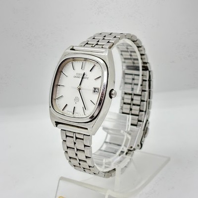 [w2397] SEIKO GRAND QUARTZ 9942-5000 GQ Twin quartz New battery VG/EX