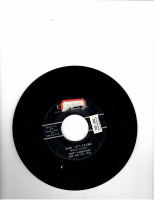 ROCKABILLY-DUSTY CROSWHITE-BABY, LET'S CRAWL/I'LL TAKE BACK THAT HEARTACHE-EMPER