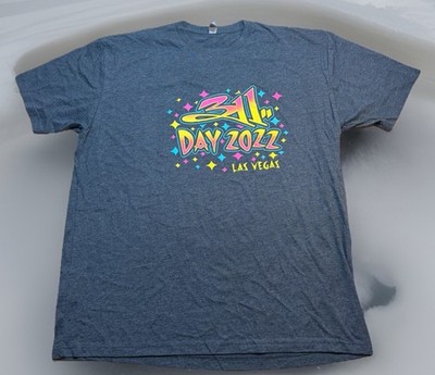 311 Day Three Eleven T-Shirt NEW Tour Concert Las Vegas 3-11-22 XL Gray 2022
