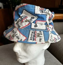 Vintage Mack Truck Floppy Brimmed Bucket Hat Promotional Keith Smykal Size S 70s